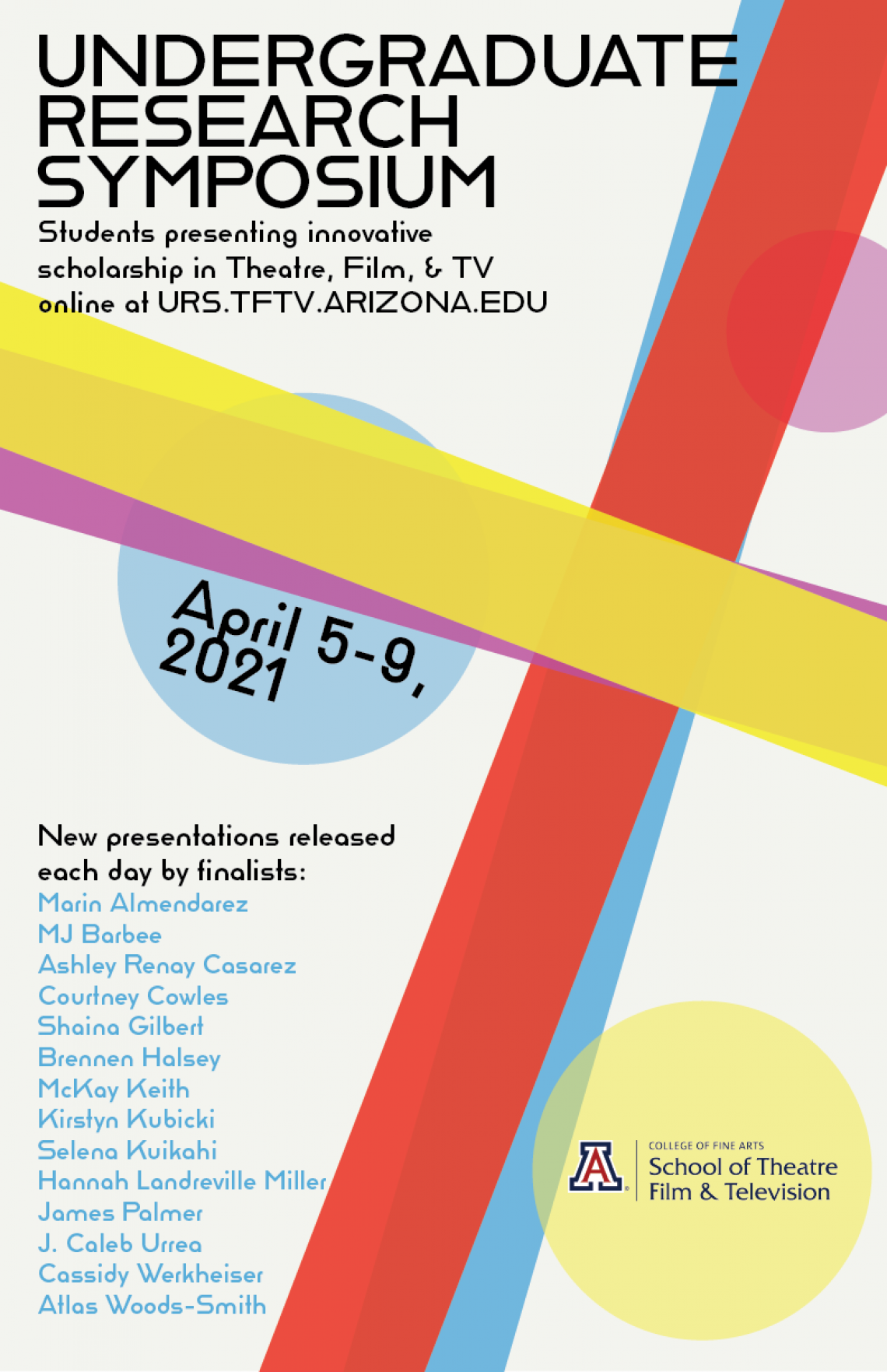 Poster for Undergraduate Research Symposium 2021
